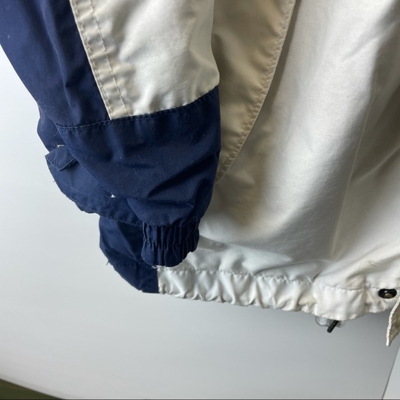 COLUMBIA men’s small jacket white and blue / unisex - Picture 3 of 6